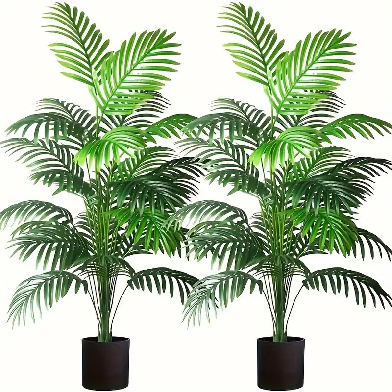 Bonsai Garden Zen - 24-листья пальмы Areca, искусственные растения, деревья