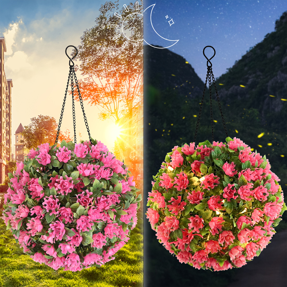 Bonsai Garden Restaurant - Подвесные светильники на солнечной батарее, искусственный
