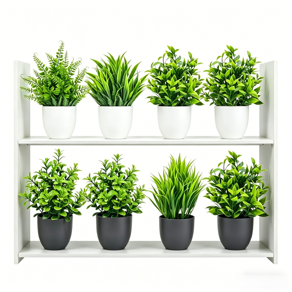 Bonsai Garden Zen - Набор из 4 миниатюрных искусственных растений