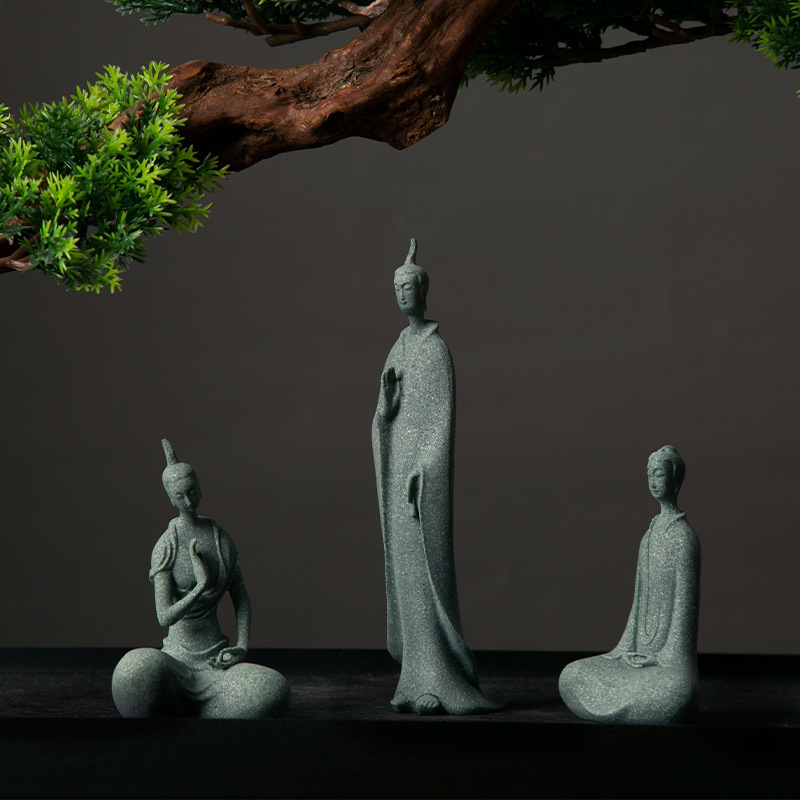 Мини-фигурки буддийского монах – обзор и цена Bonsai Garden Zen
